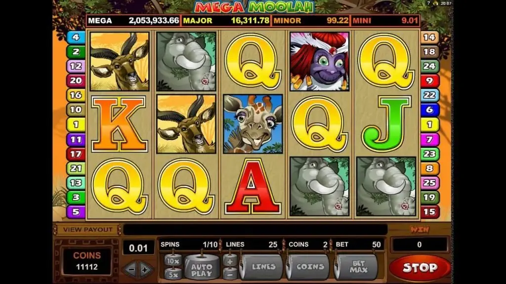 Mega Moolah Slot Review: Jackpots, RTP & Biggest Wins 1 Mega Moolah slot reels with safari animals and the lion wild