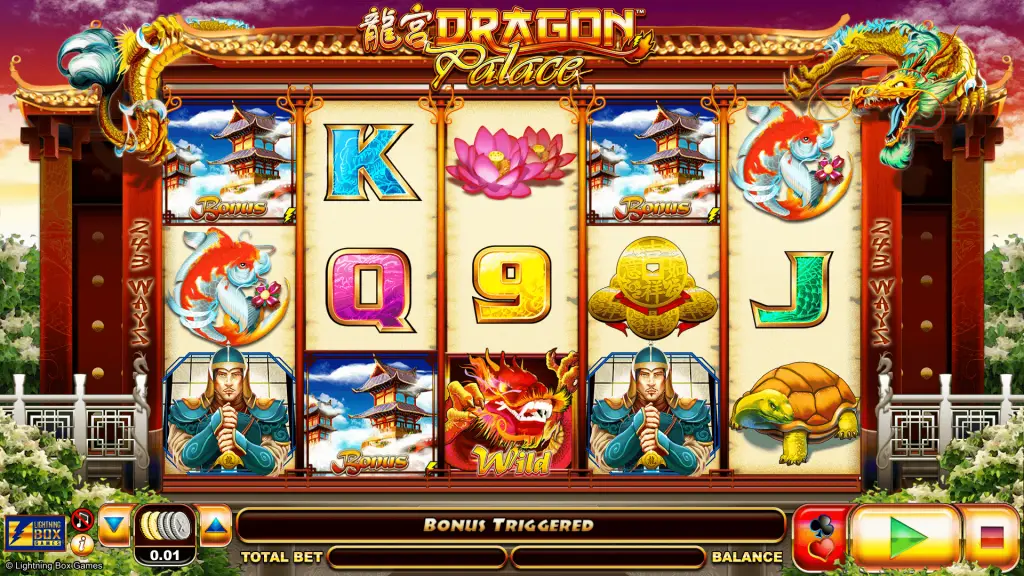 Dragon Palace Slot Review: 243 Ways, Free Games and Wild Multipliers 1 Dragon Palace slot reel layout