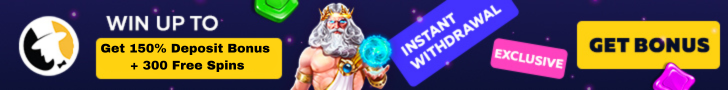 Get 150 Deposit Bonus 300 Free Spins