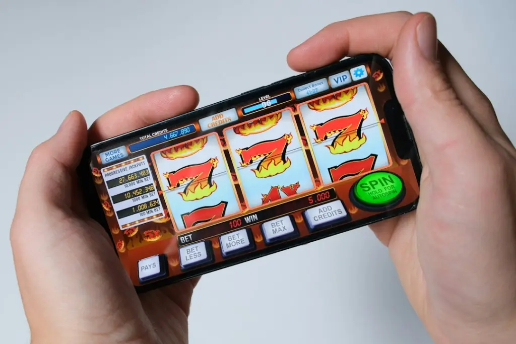 Playing slots on the 1win mobile app