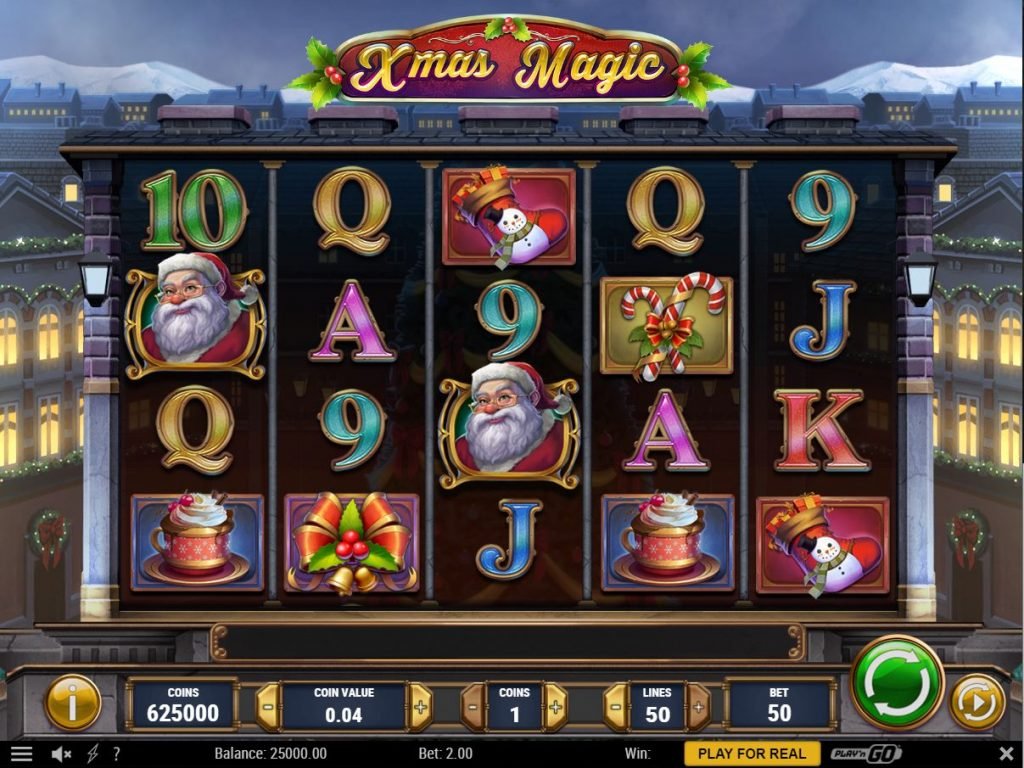 xmas magic slot